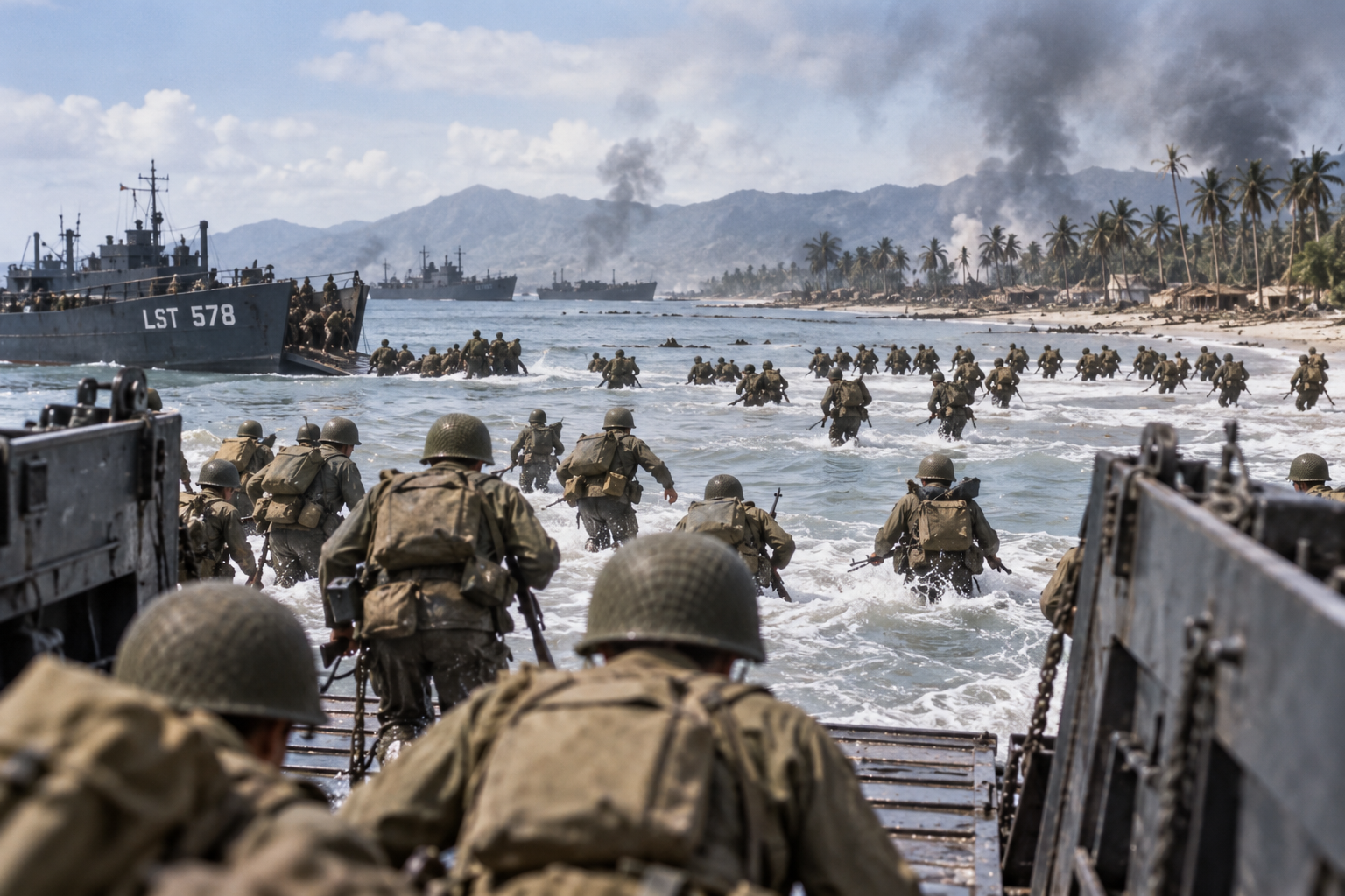 20 octobre 1944 : le débarquement américain aux Philippines