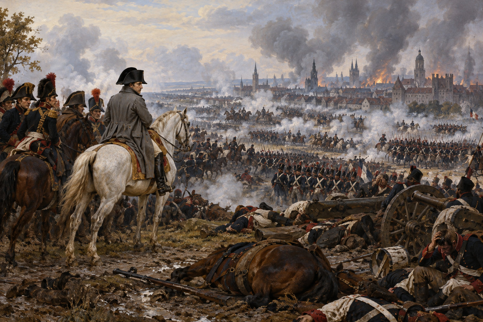 18 octobre 1813 : la bataille de Leipzig, la défaite décisive de Napoléon