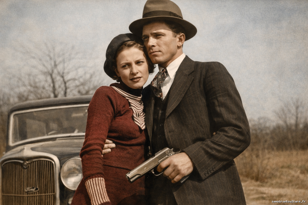 Bonnie et Clyde : couple de hors-la-loi qui a marqué l’Amérique