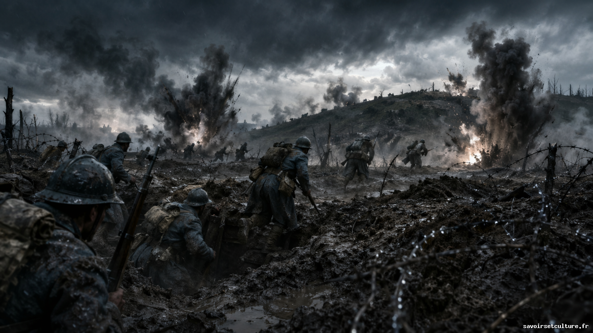 16 Avril 1917 : Assaut sur le Chemin des Dames