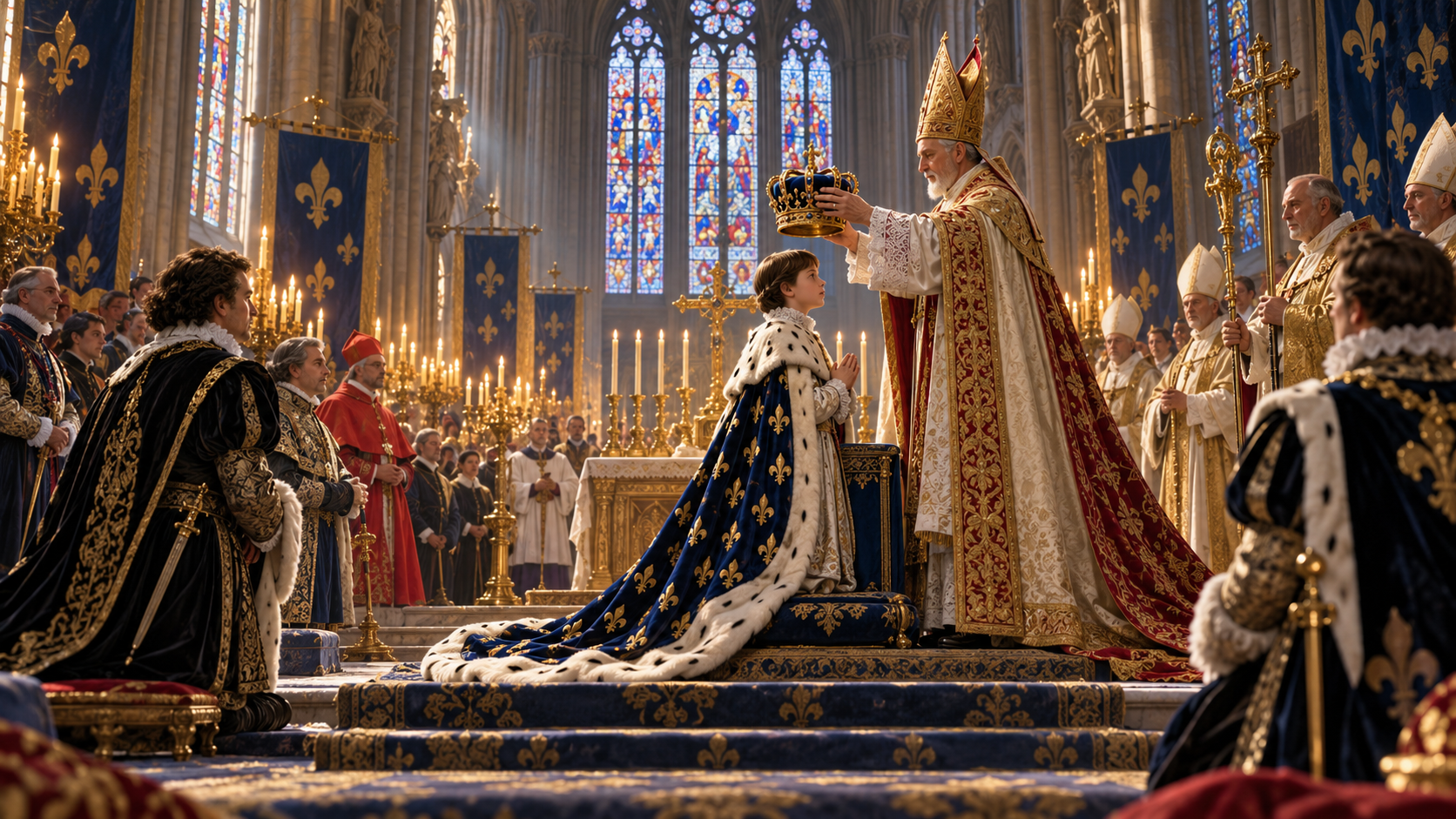 17 octobre 1610 : Louis XIII sacré roi de France à 9 ans