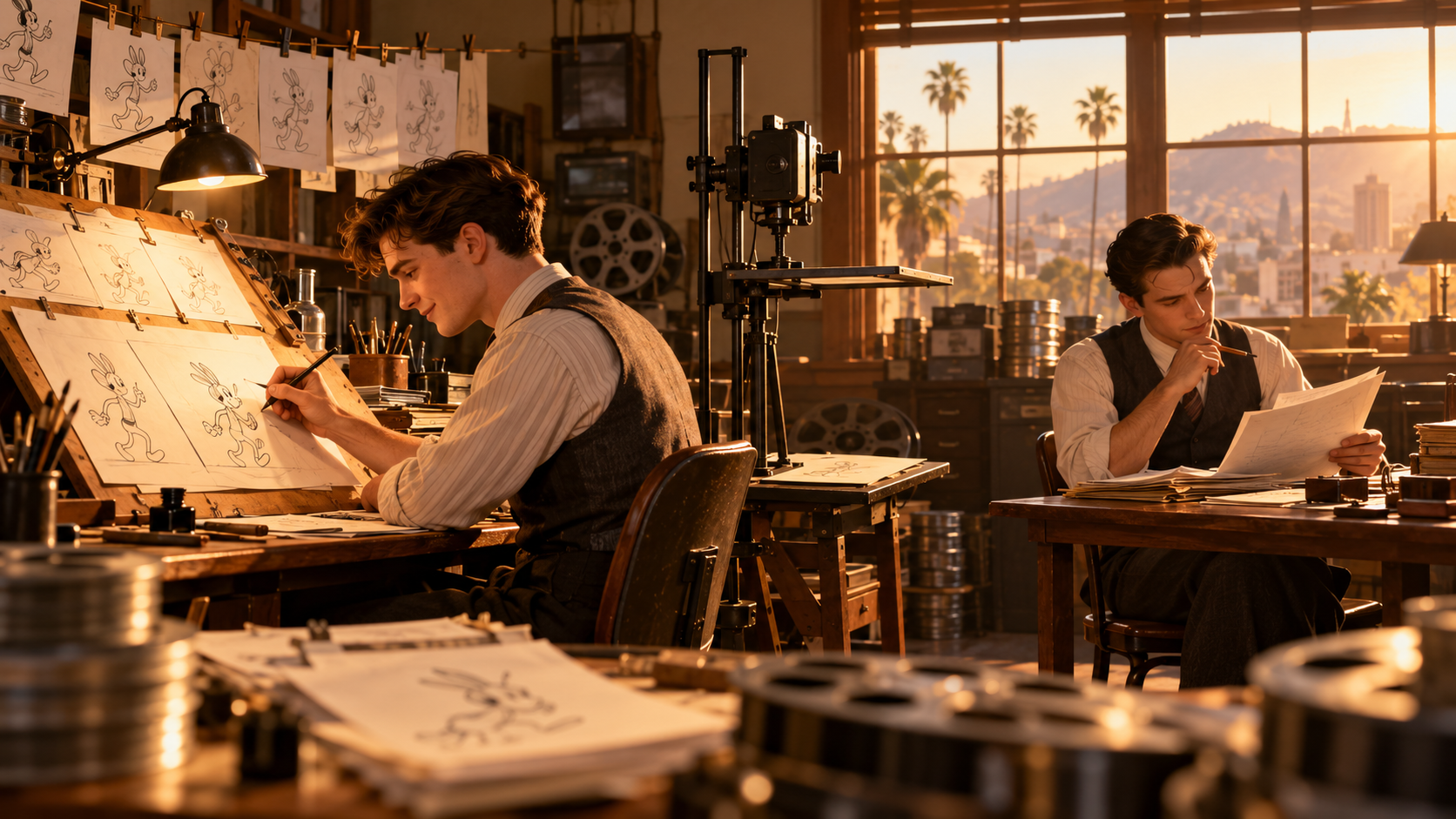 Walt Disney fonde son studio avec son frère Roy, naissance d'un empire du dessin animé