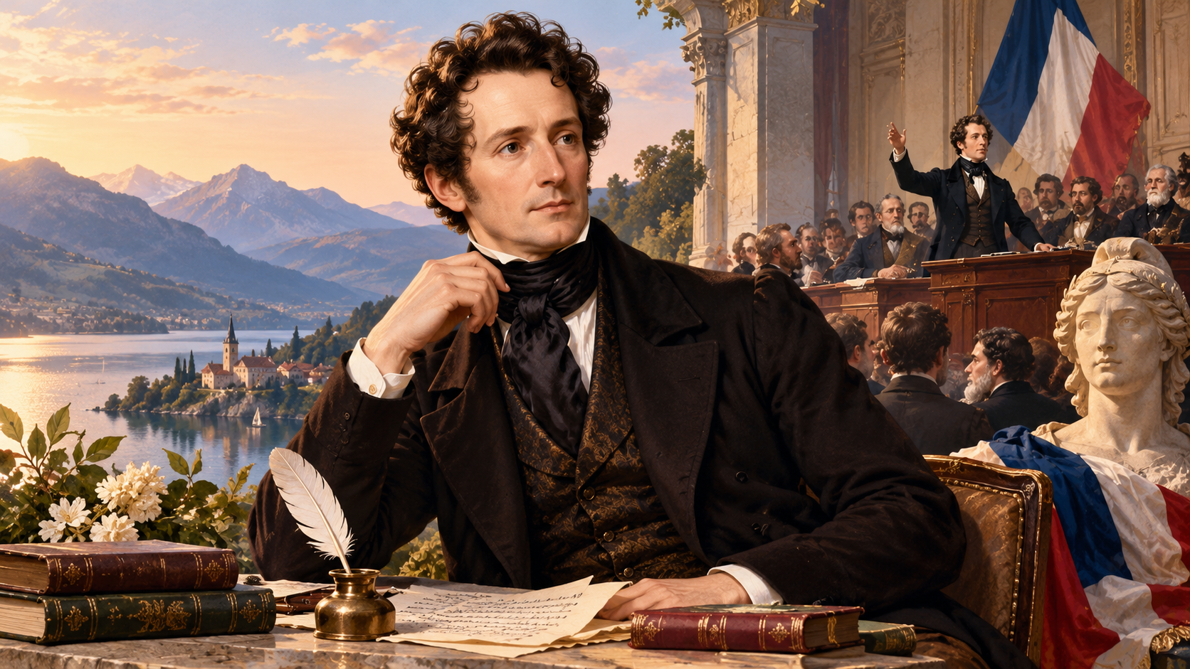 21 octobre 1790 : naissance d’Alphonse de Lamartine