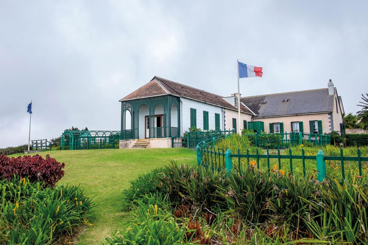 Longwood House, résidence de Napoléon pendant son exil à Sainte-Hélène