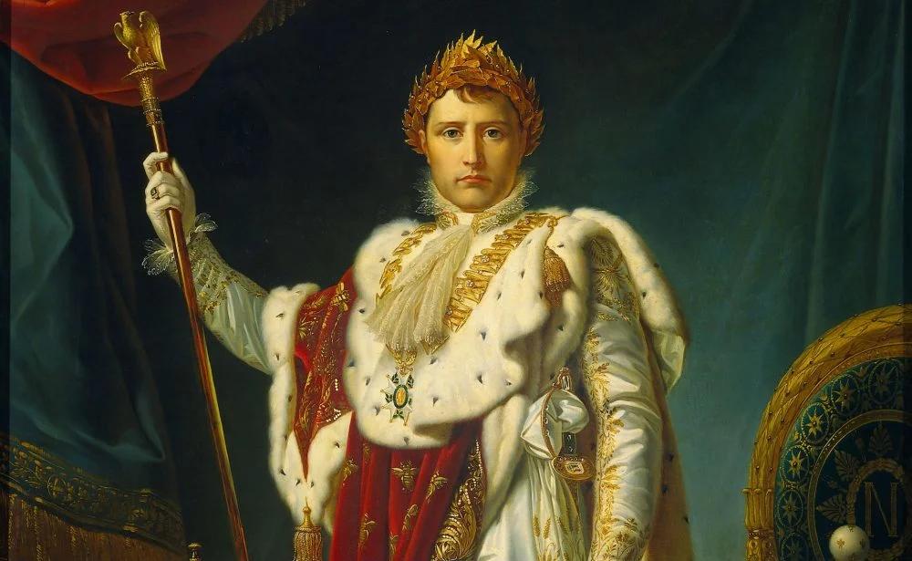 Portrait historique de Napoléon Ier en uniforme impérial