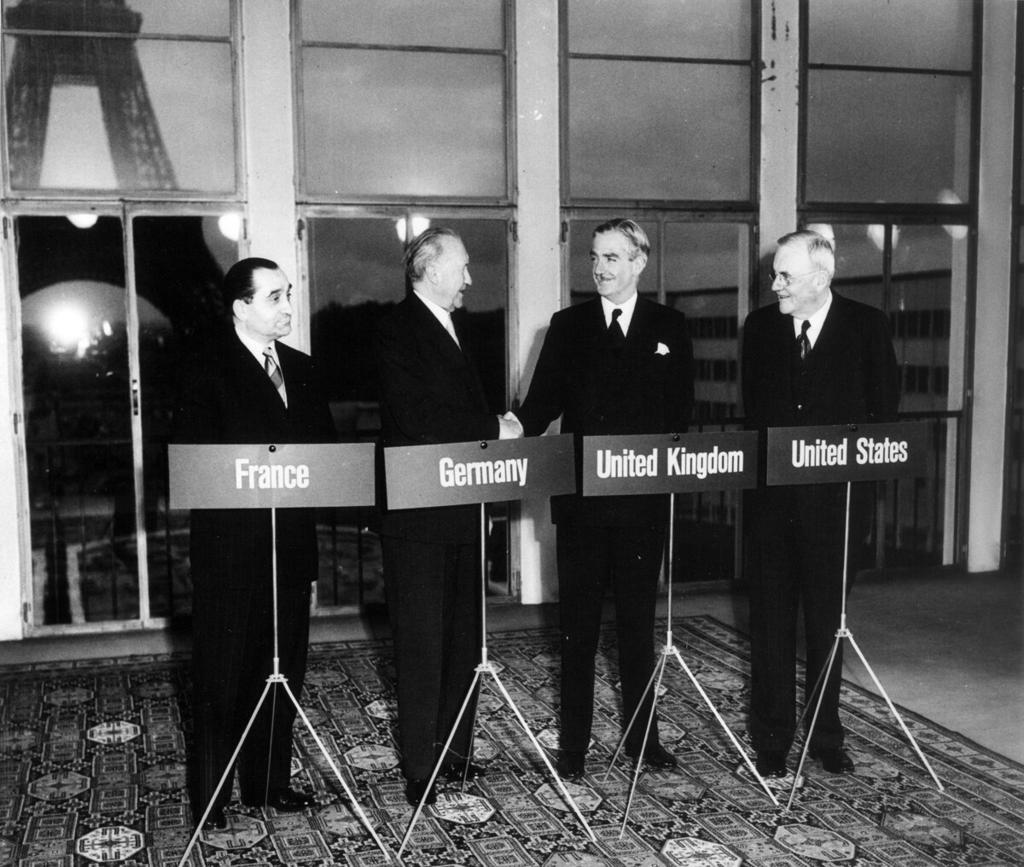 Entry into NATO (October 23, 1954) | German History in Documents and Images
