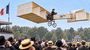 23 octobre 1906 : Santos-Dumont réalise un vol historique à Paris