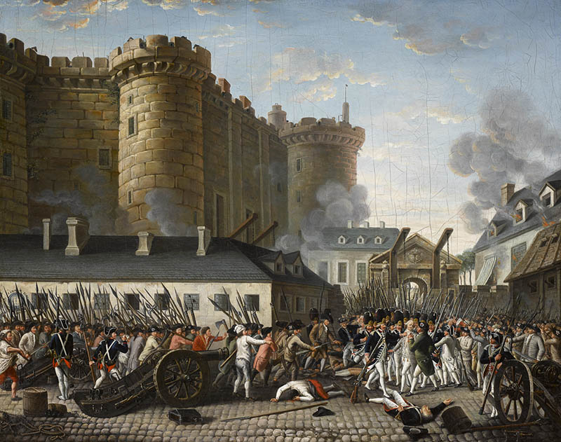 14 juillet 1789 : La Prise de la Bastille, symbole fondateur de la Révolution française