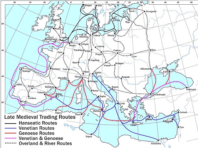 
Les Grandes Routes Commerciales : De la Route de l'Ambre à la Route des Épices
