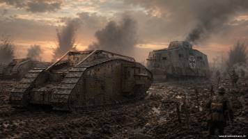 24 avril 1918 : le premier combat de chars de l’histoire