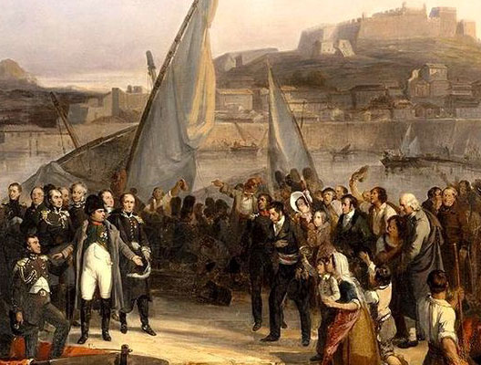 1er Mars 1815 : Le Débarquement de Napoléon Ier à Golfe-Juan, le Début des Cent-Jours