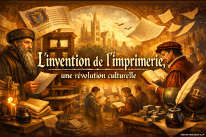 L’invention de l’imprimerie, une révolution culturelle