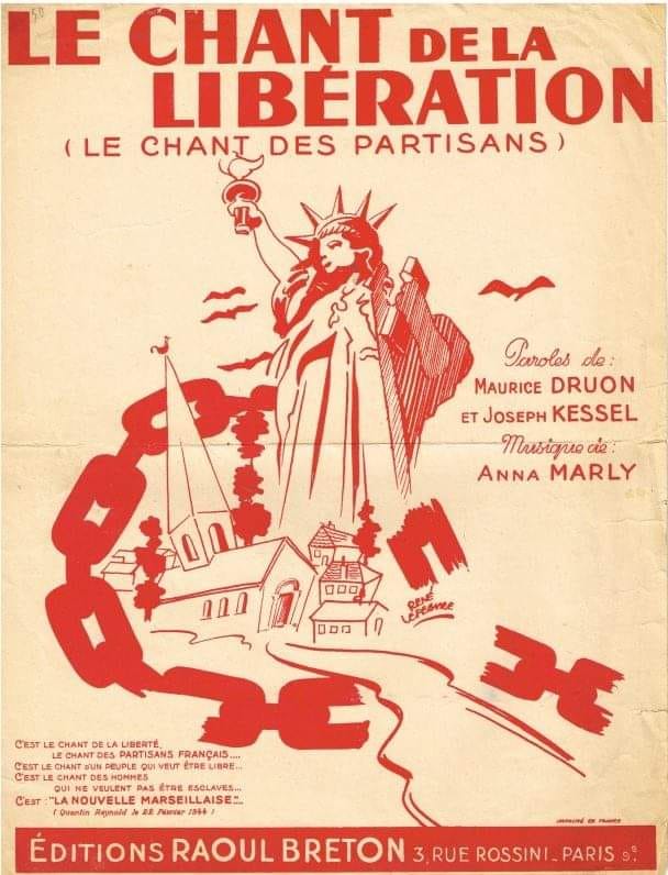 30 Mai 1943 : Naissance du Chant des Partisans, hymne de la Résistance française