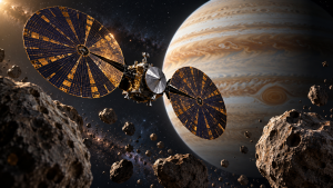 La sonde Lucy entre dans le royaume des astéroïdes troyens de Jupiter
